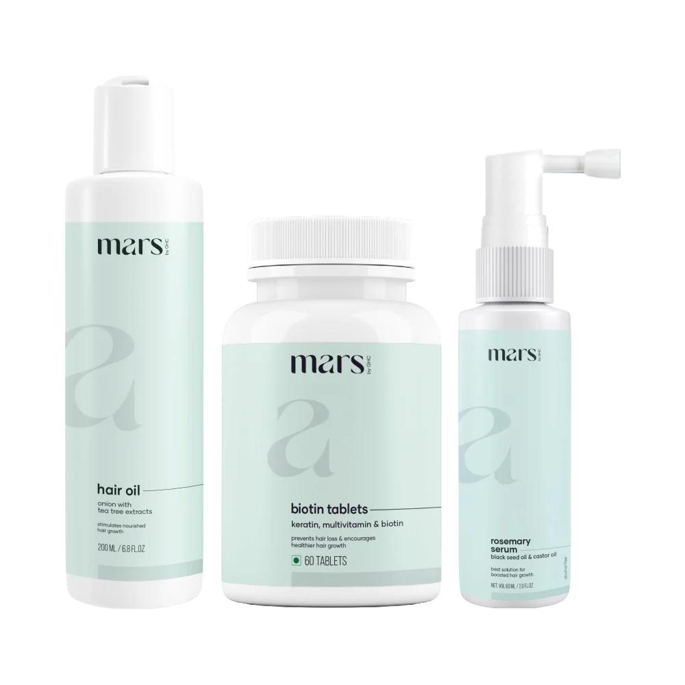 Exclusive Hair Growth Max Combo Rosemary Serum Biotin Tablets Onion Hair Oil Crafted