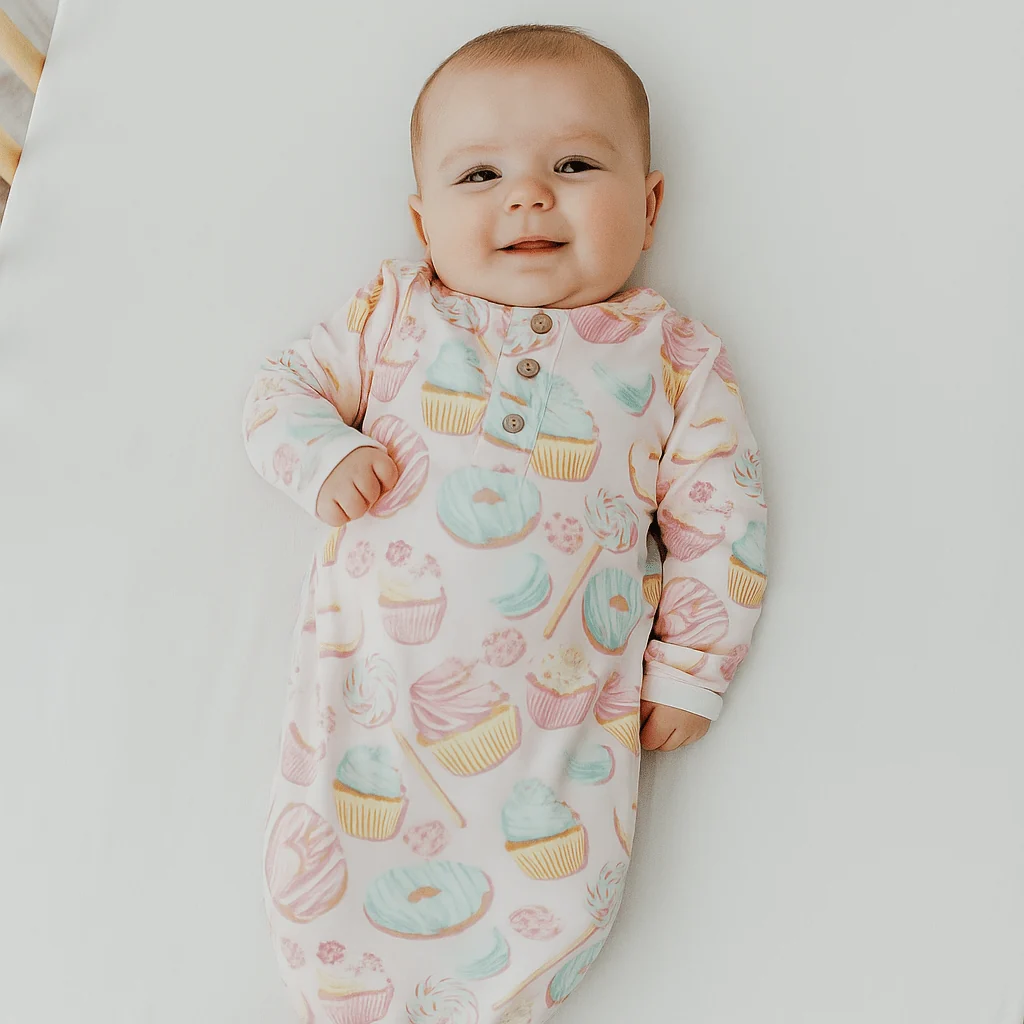 Classic Sweet Tooth Knotted Gown Long-Lasting