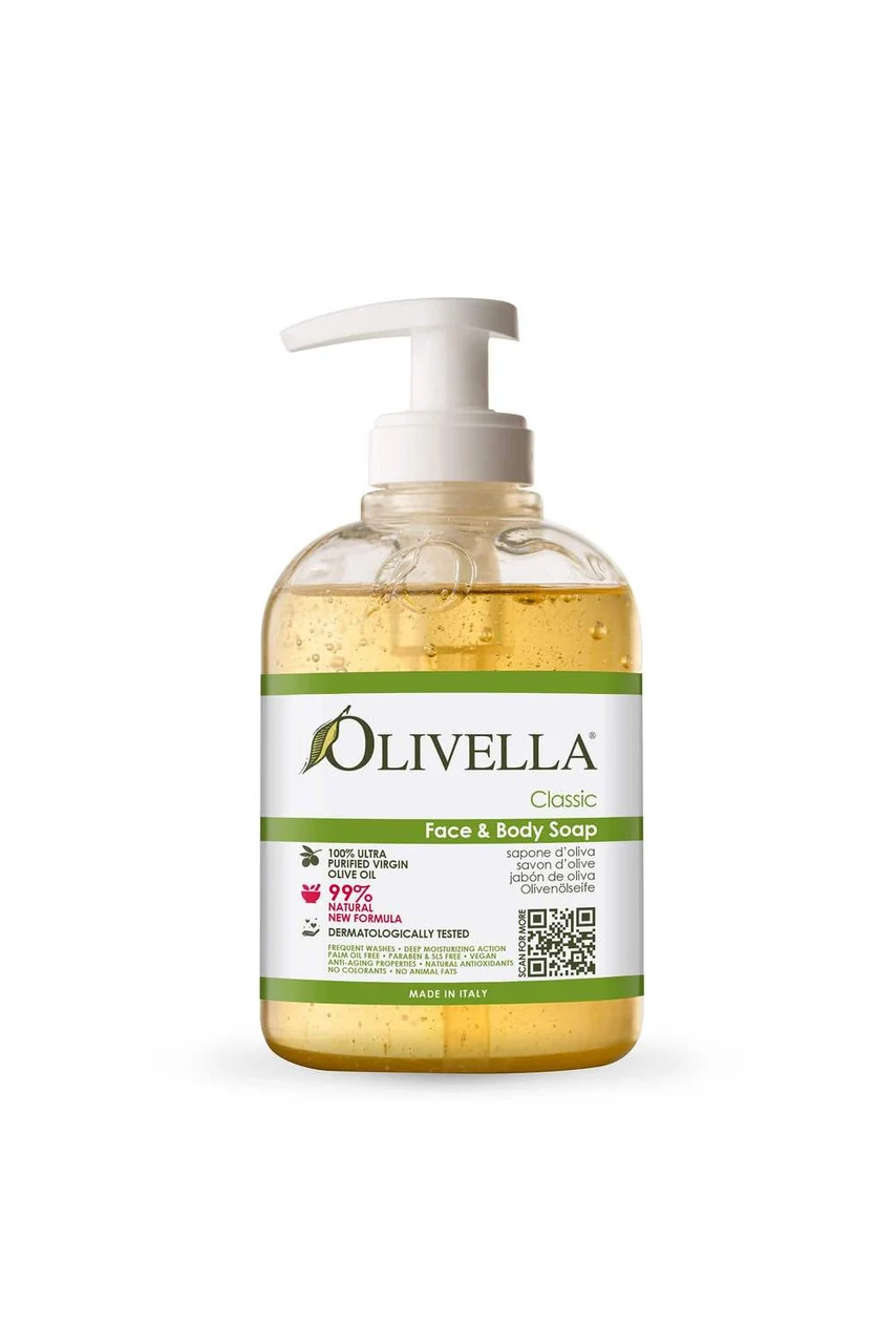 User-Friendly Olivella Virgin Olive Oil Face And Body Liquid Soap 10.14 Oz Versatile