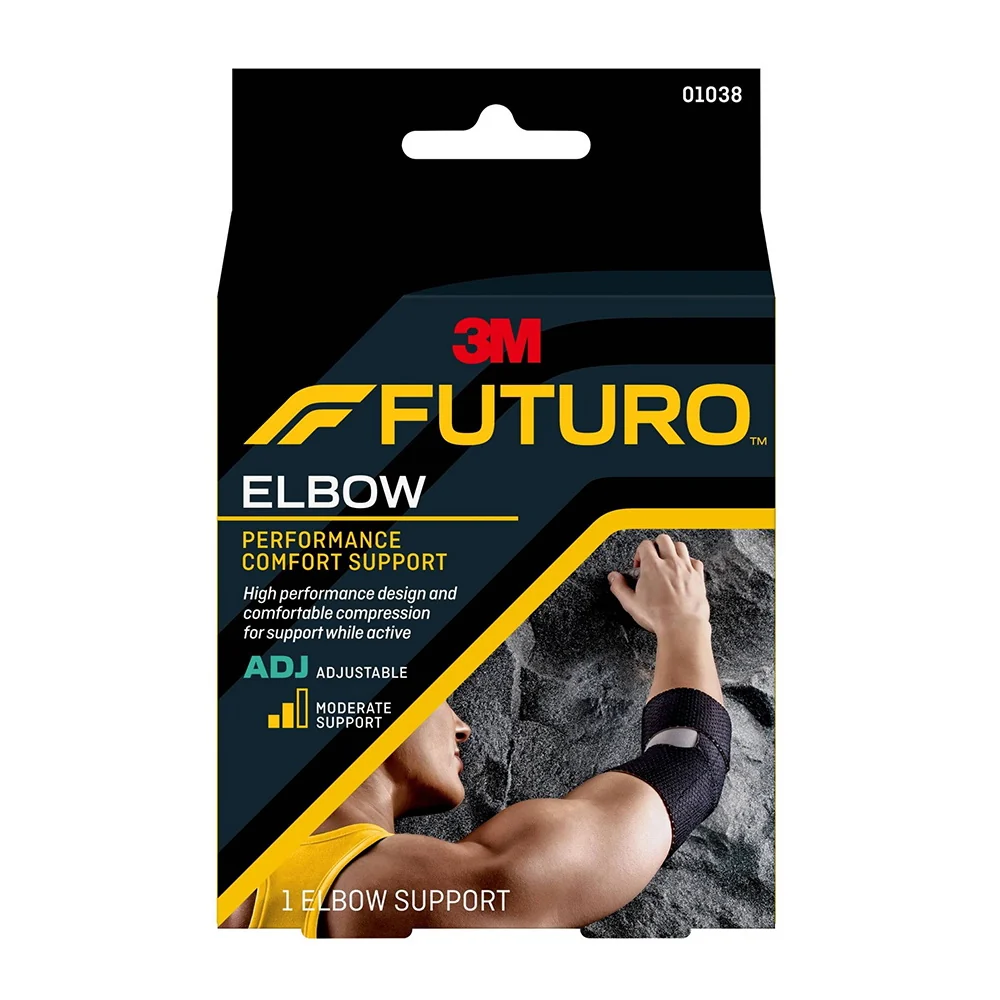 Reliable 3M Futuro Elbow Performance Comfort Adjustable Moderate Support 1Ea Modern