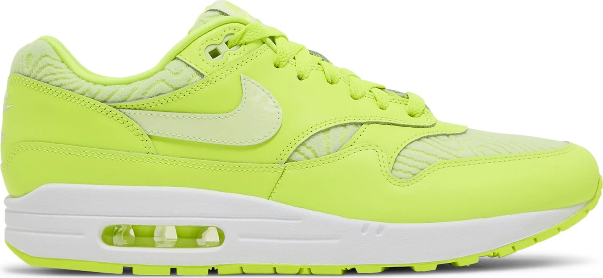 Comfortable Nike Men's Air Max 1 Prm 'Volt' Sneakers Expertly Made