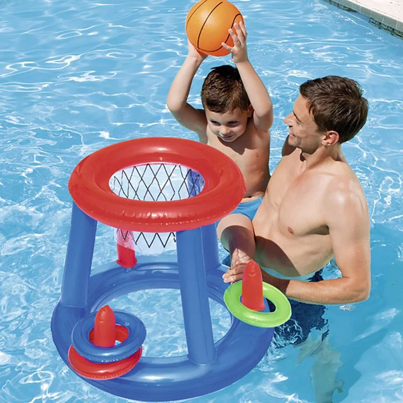Versatile Floating Swimming Pool Basketball Hoop Net Official
