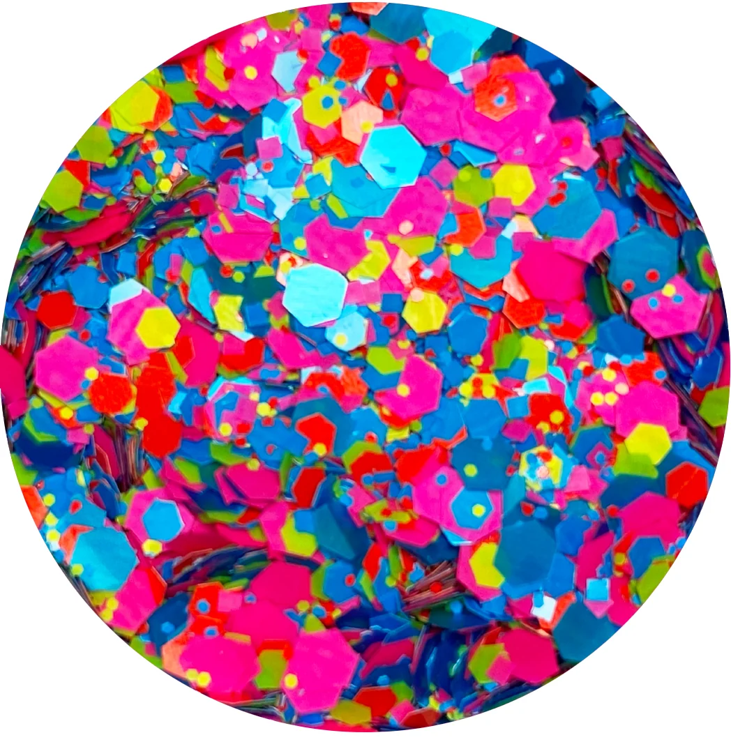 Reliable Neon Fetti Confetti Glitter Fine