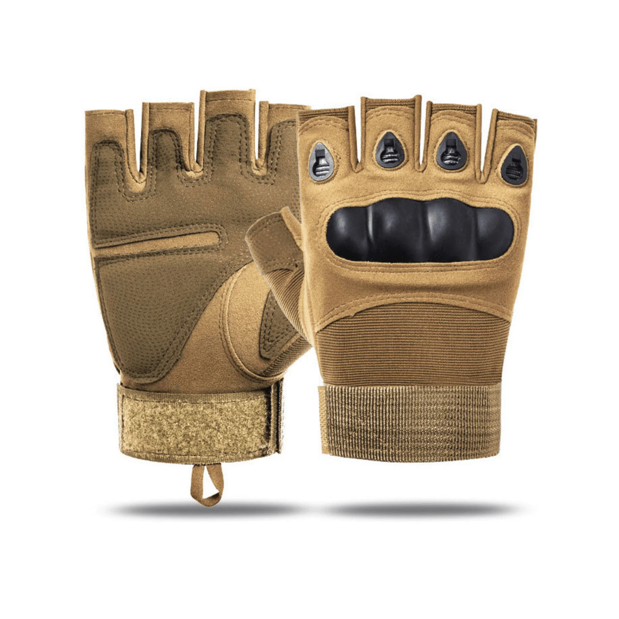Smooth JupiterGear Tactical Military Fingerless Airsoft Gloves for Outdoor Sports Paintball and Motorcycling Reusable