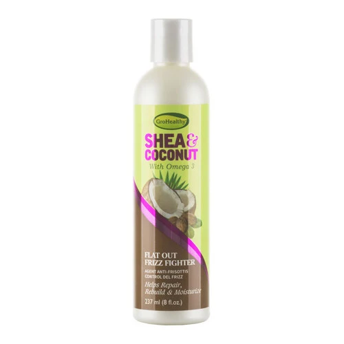 Durable Gro Healthy Grohealthy Shea and Coconut Flat Out Frizz Fighter 8 Oz Certified