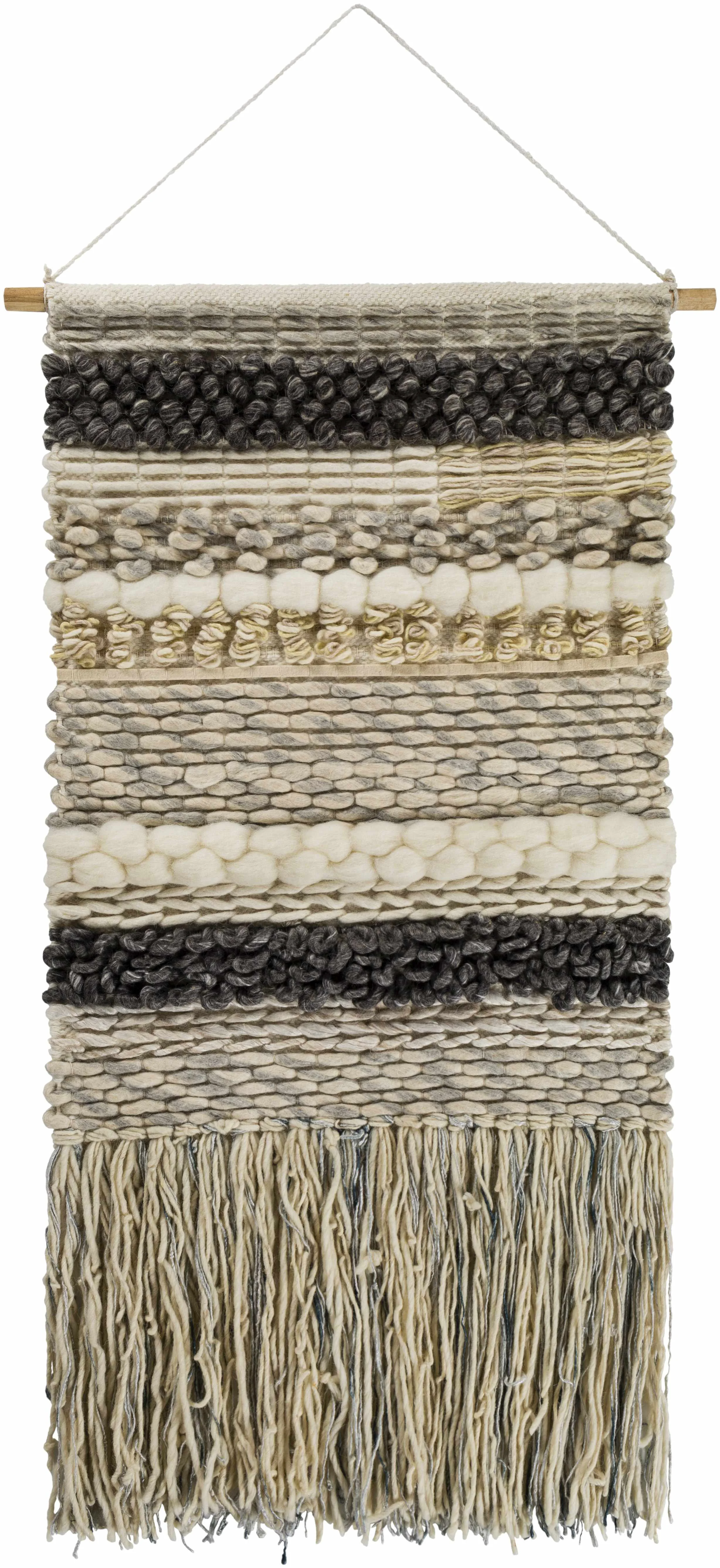 Secure Kiefer Handwoven Wool Fringe Tapestry User-Friendly