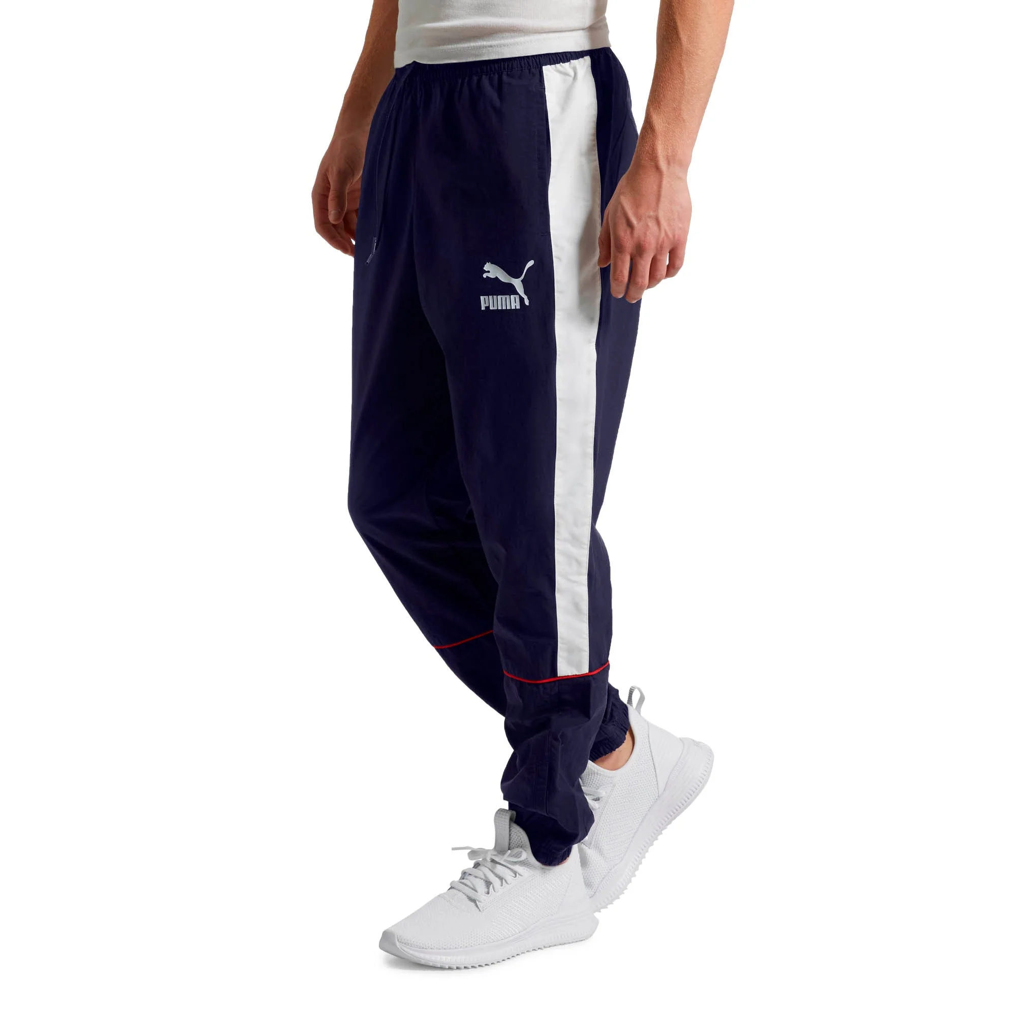 Environmentally Friendly Puma Men's Retro Woven Pants First-Class