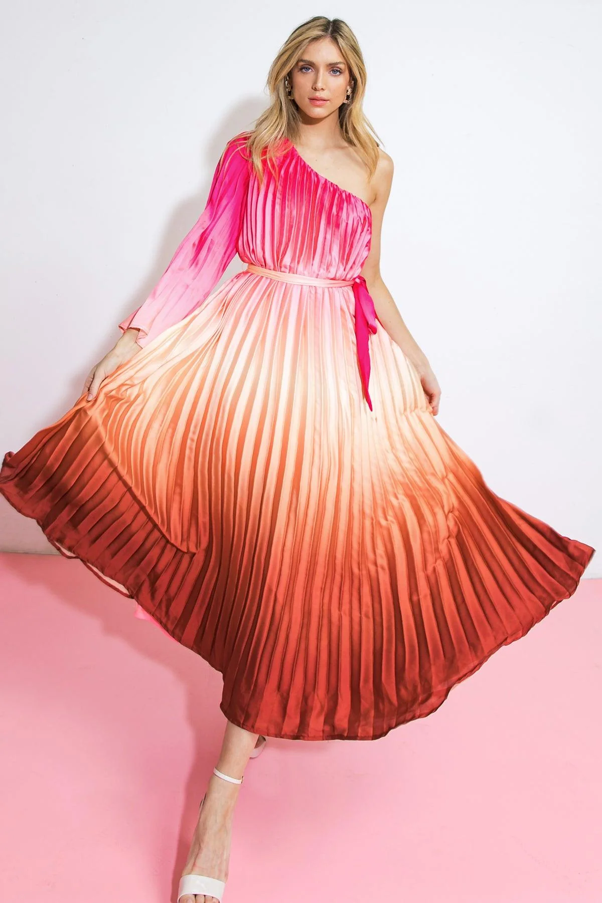 Advanced You're My Lover Woven Midi Dress Comfortable