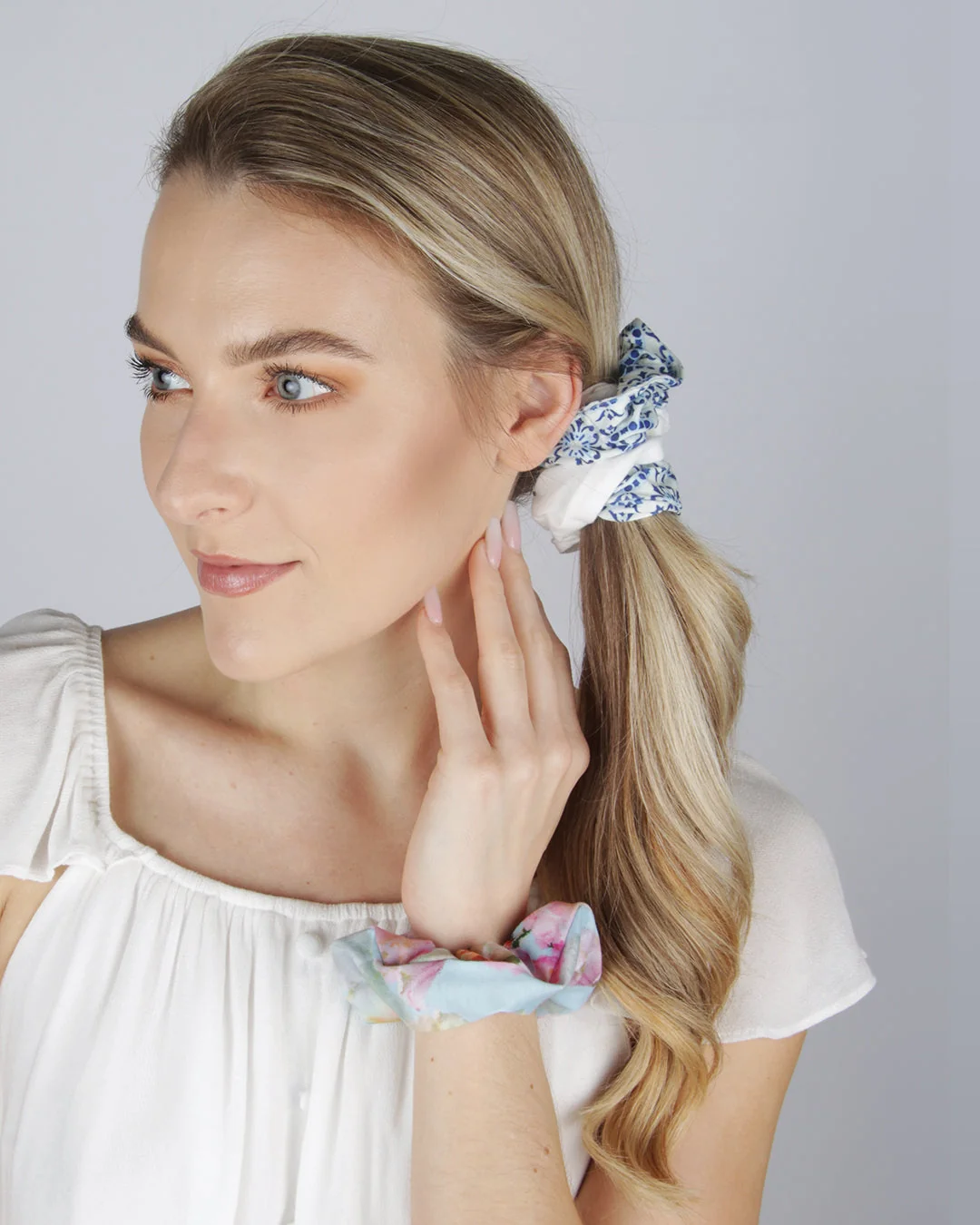 Elite 3 Pack Knit Scrunchies Reliable