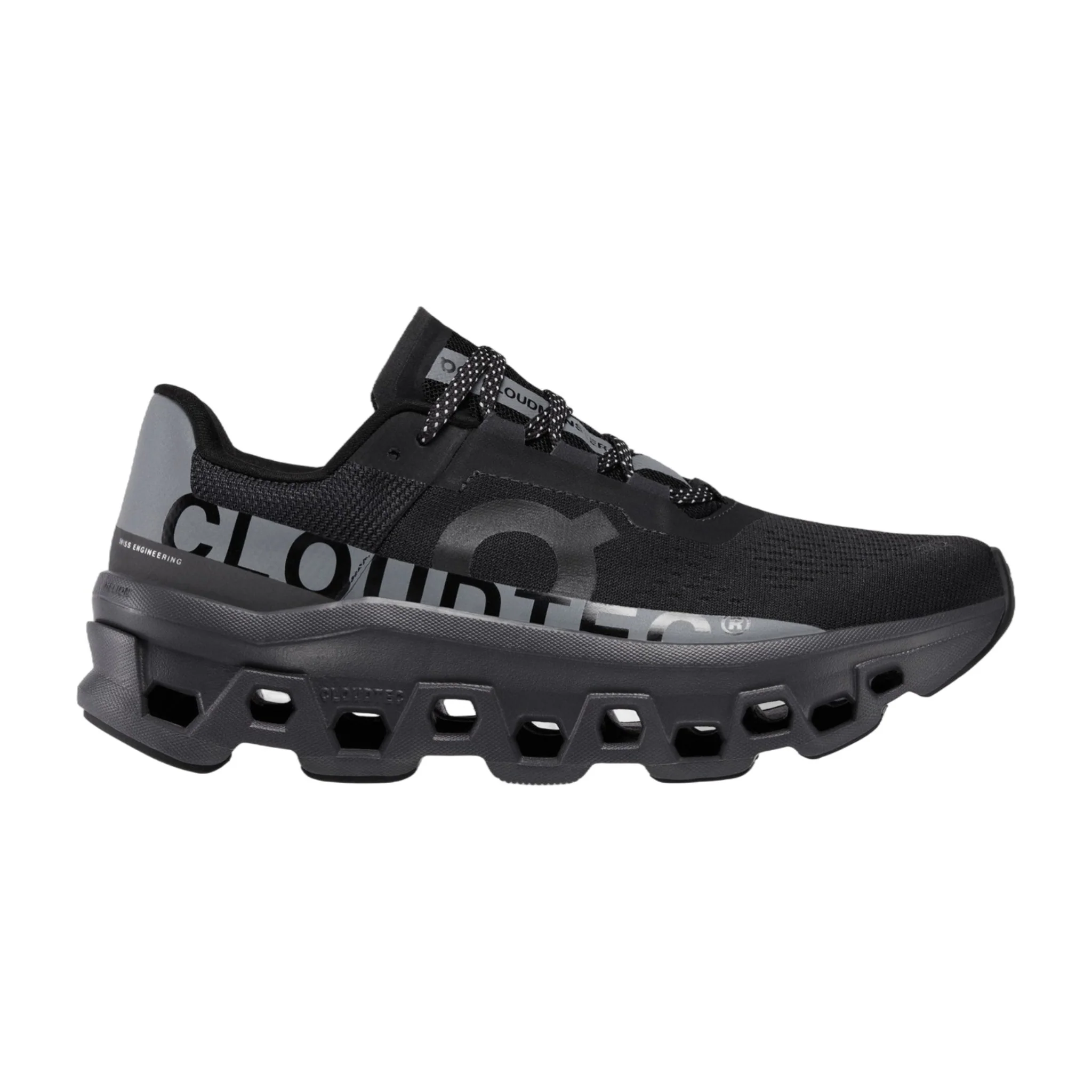Fine Crafted On Running Women's Cloudmonster Lumos 'Black' High-Performance