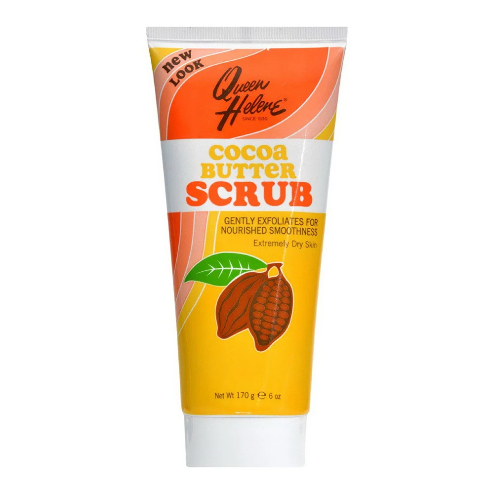 Casual Queen Helene Cocoa Butter Natural Facial Scrub 6 Oz Sustainable