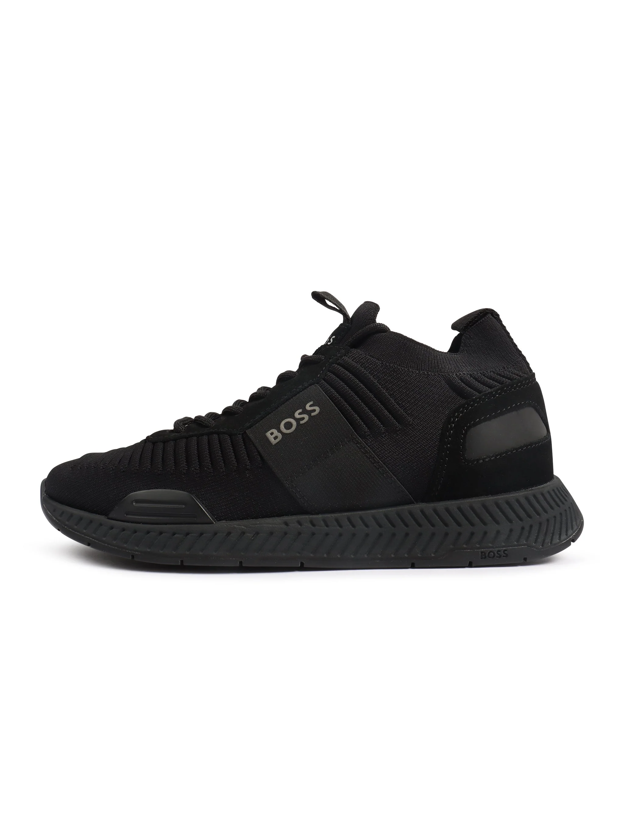 High-Quality Hugo Boss Titanium Runn Shoes - Black Reliable