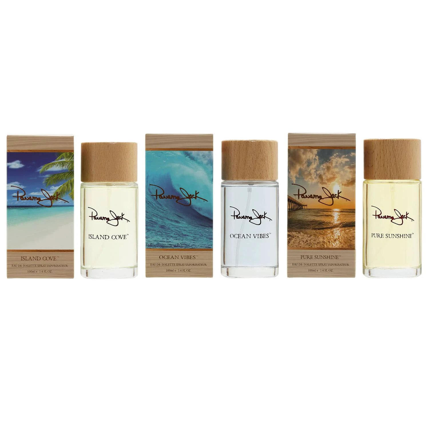 World-Class Panama Jack TRIO Island Cove Ocean Vibes and Pure Sunshine Next-Generation