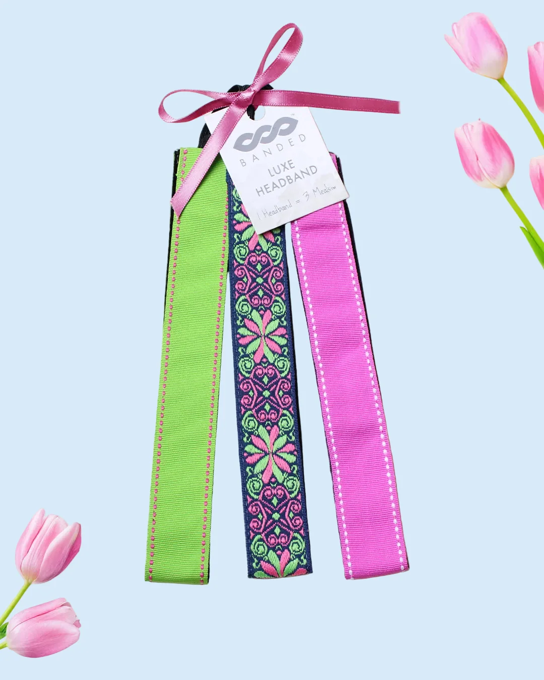 Authentic Garden Party Trio - 1 Headband Effective