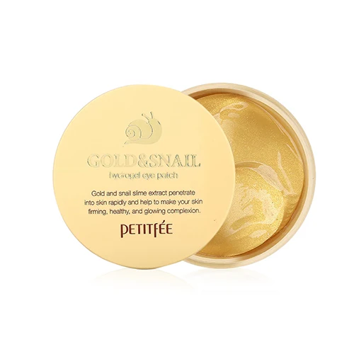 Recyclable Petitfee Gold Snail Eye Patch 60ea Next-Generation