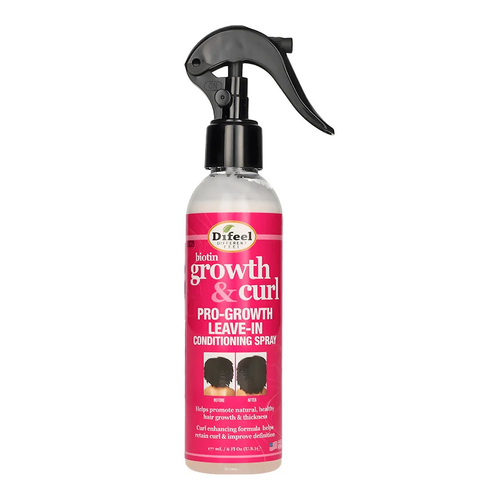 Dependable Difeel Biotin Growth and Curl Pro-Growth Leave In Conditioning Spray 6 Oz Environmentally Friendly