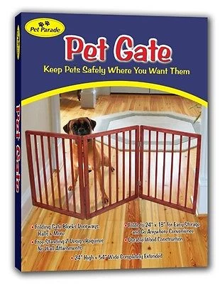 Quality Folding Pet Gate Green
