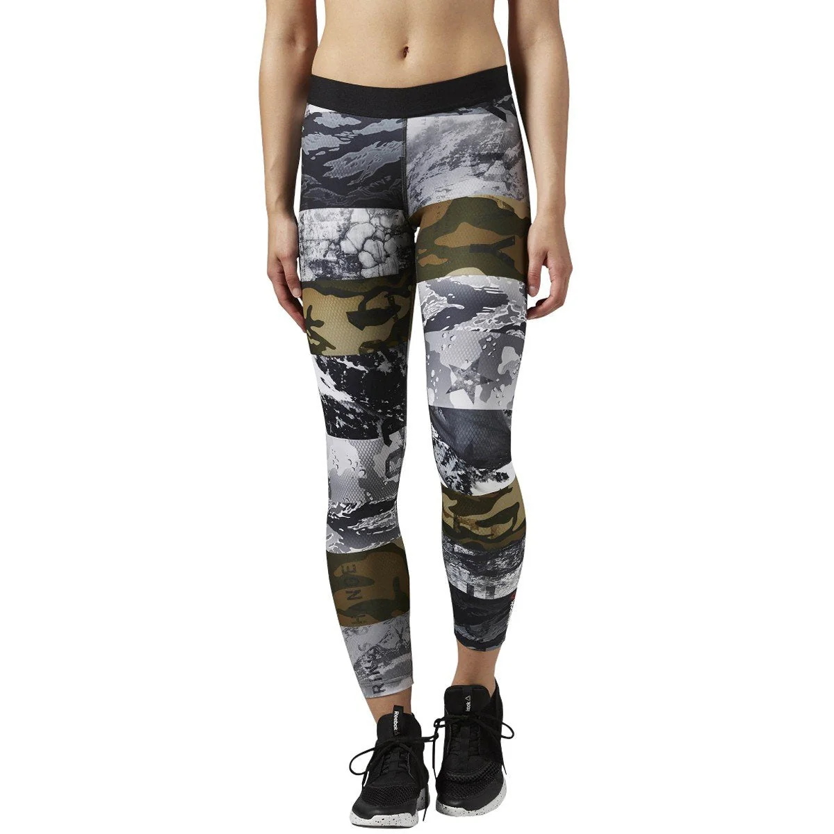 Selected Reebok Women's One Series Mix It Up Tights Prestigious