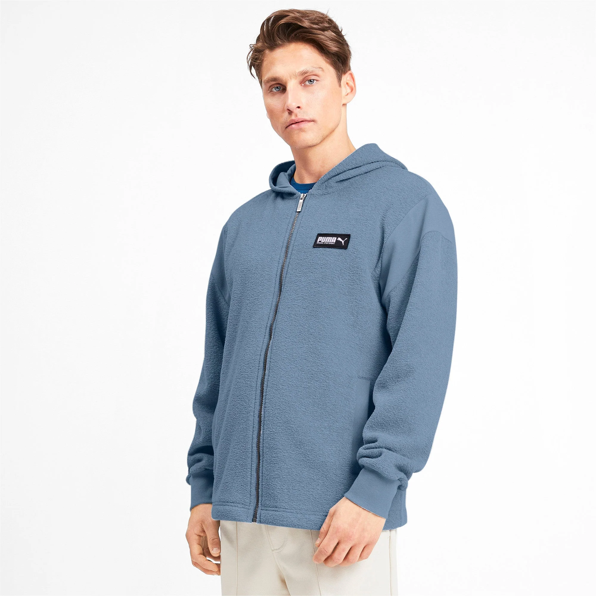 Official Puma Men's Fusion Hooded Jacket Jackets Safe