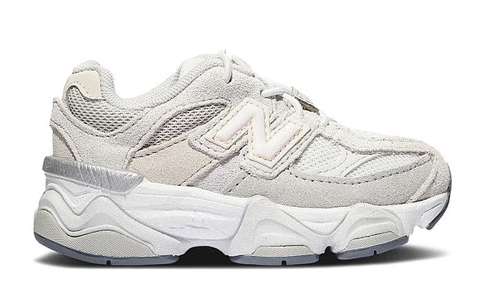 Responsible New Balance Toddlers 9060 Gray Silver Elegant