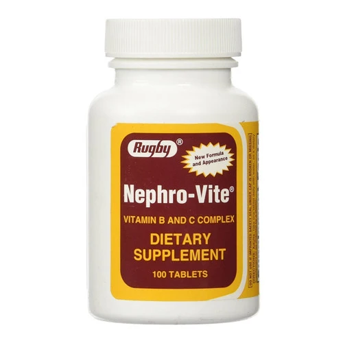 Artisan Nephro Vite Vitamin B And C Complex Tablets For Renal Patients 100 Ea User-Friendly