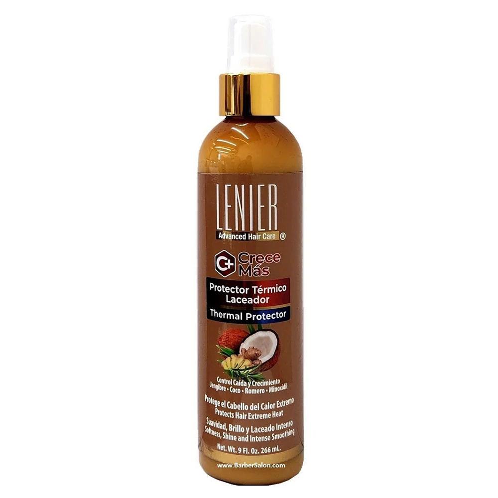 Safe Lenier Crece Mas Protector Hair Strengthening Leave In Hair Conditioner 9Oz 266ml Top-Quality