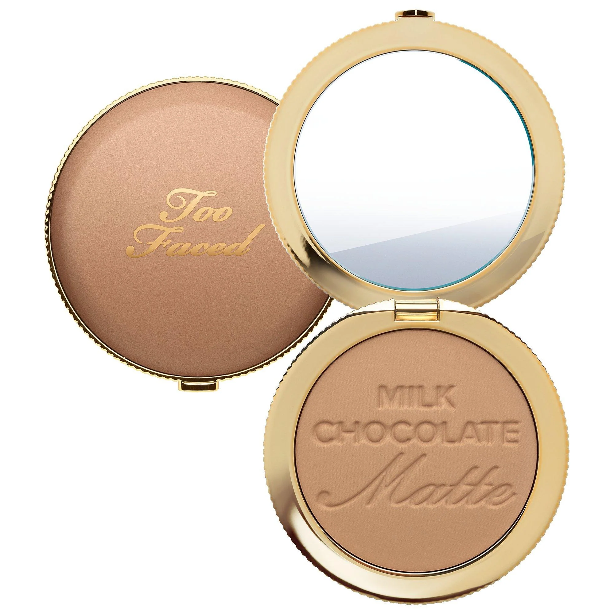 Sophisticated TOO FACED Chocolate Soleil Matte Bronzer Rich Natural-Looking Tan MILK CHOCOLATE MATTE Relaxed
