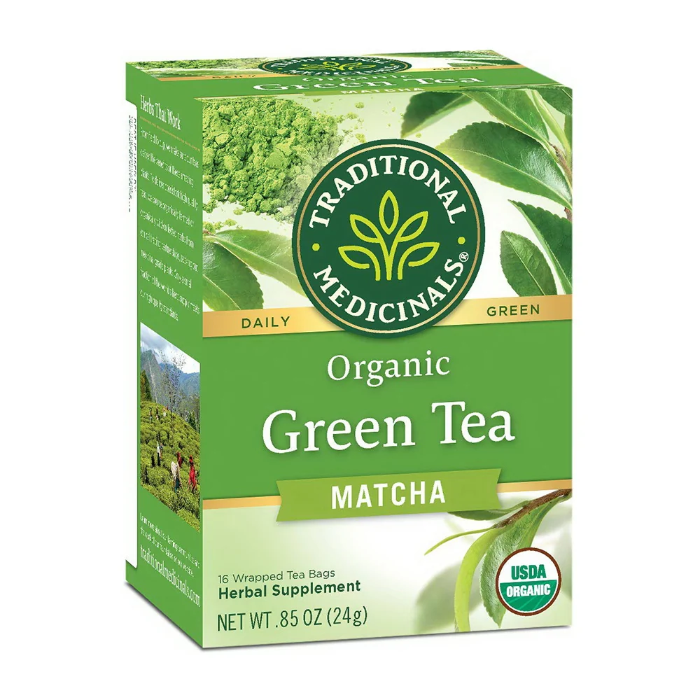 Quality Traditional Medicinals Organic Green Tea Matcha Tea Bags 16 Ea Innovative