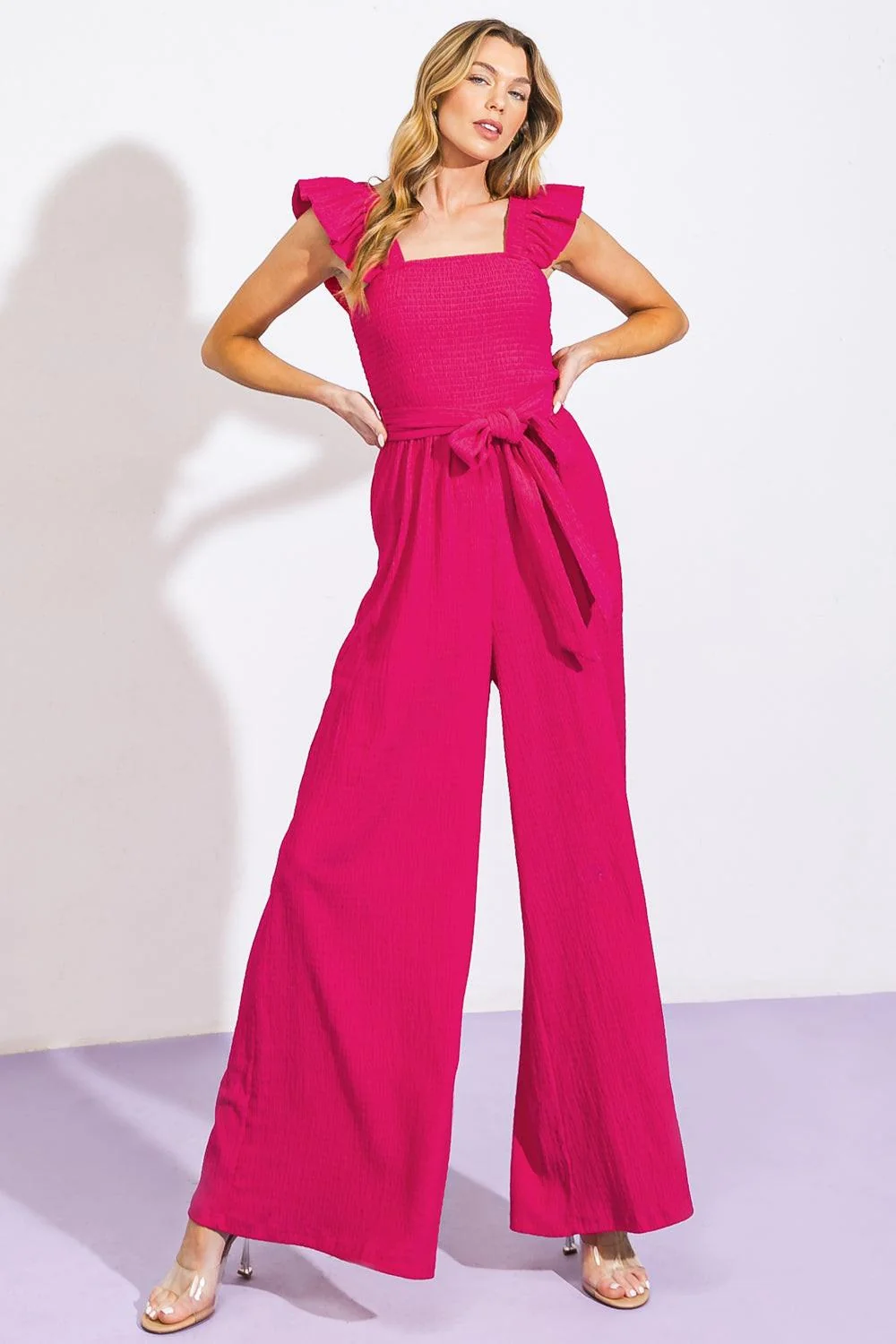Breathable Loveilest Style Woven Jumpsuit Responsible