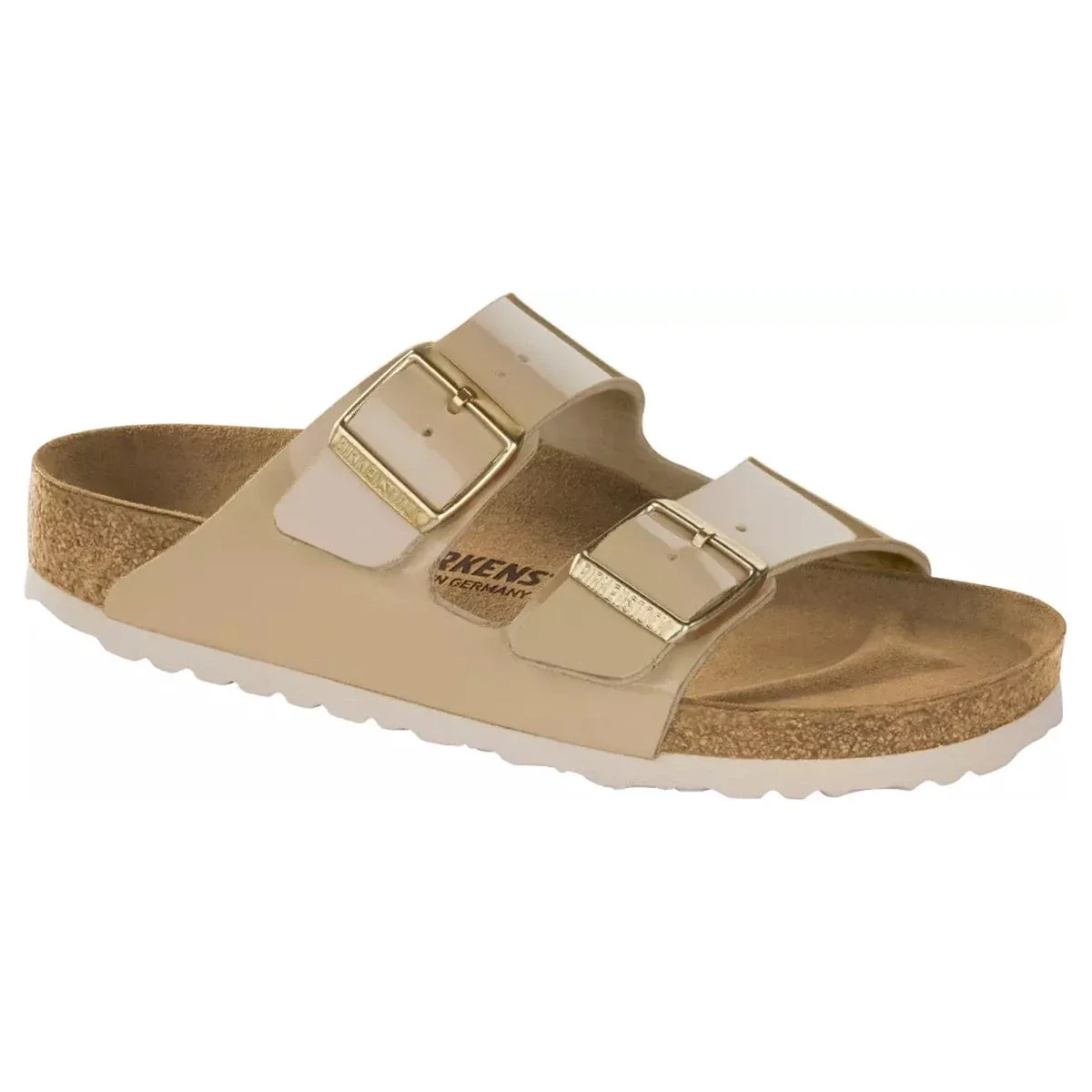 Smart Birkenstock Women's Arizona Patent Birko-Flor Patent Sandals Organic