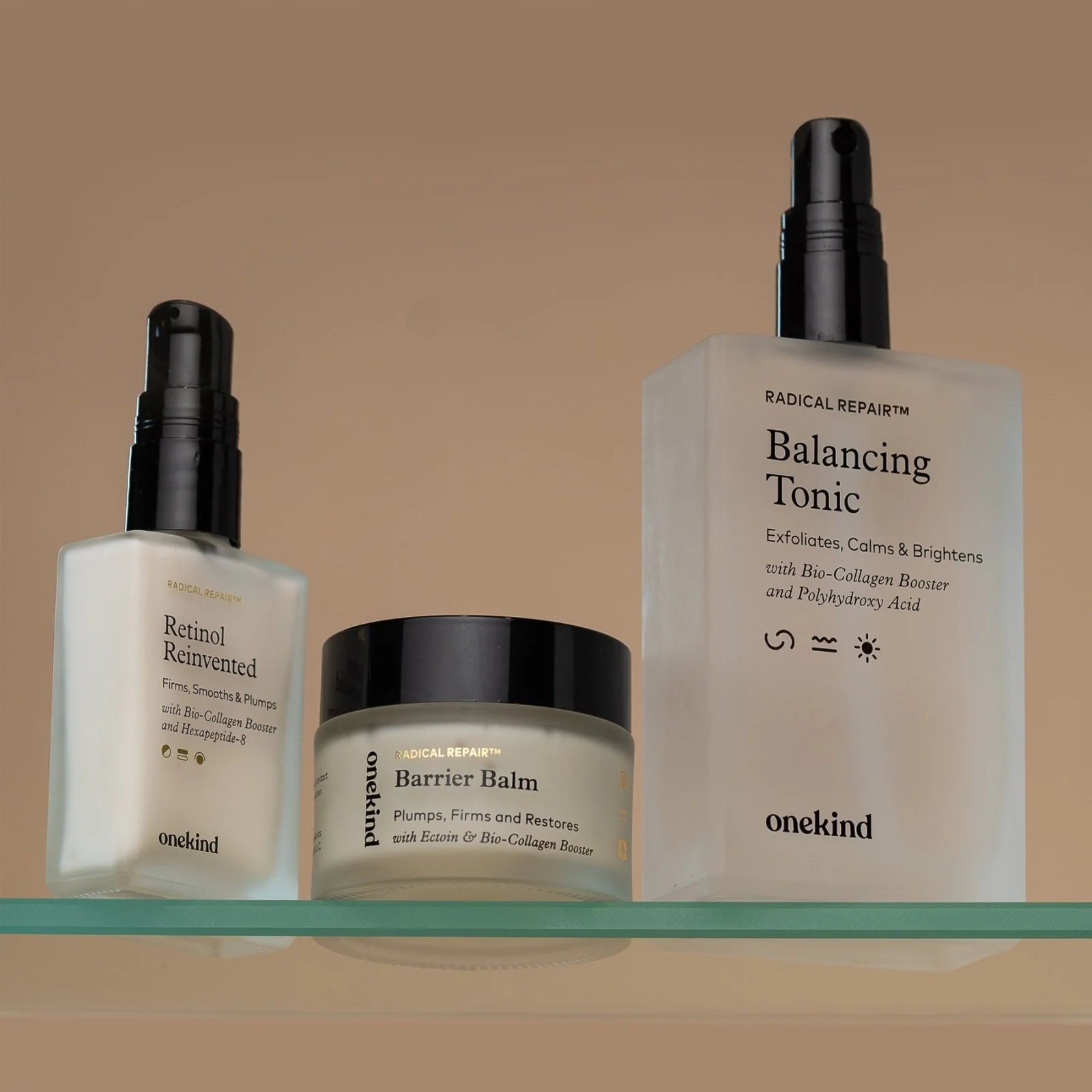 Outstanding Radical Repair® Barrier Support RegimenFAQ When I'm stressed my skin is stressed. The Radical Repair collection delivers the next-level actives my skin needs to recover and defend against life's stressors. Frequently Asked Questions Luxury