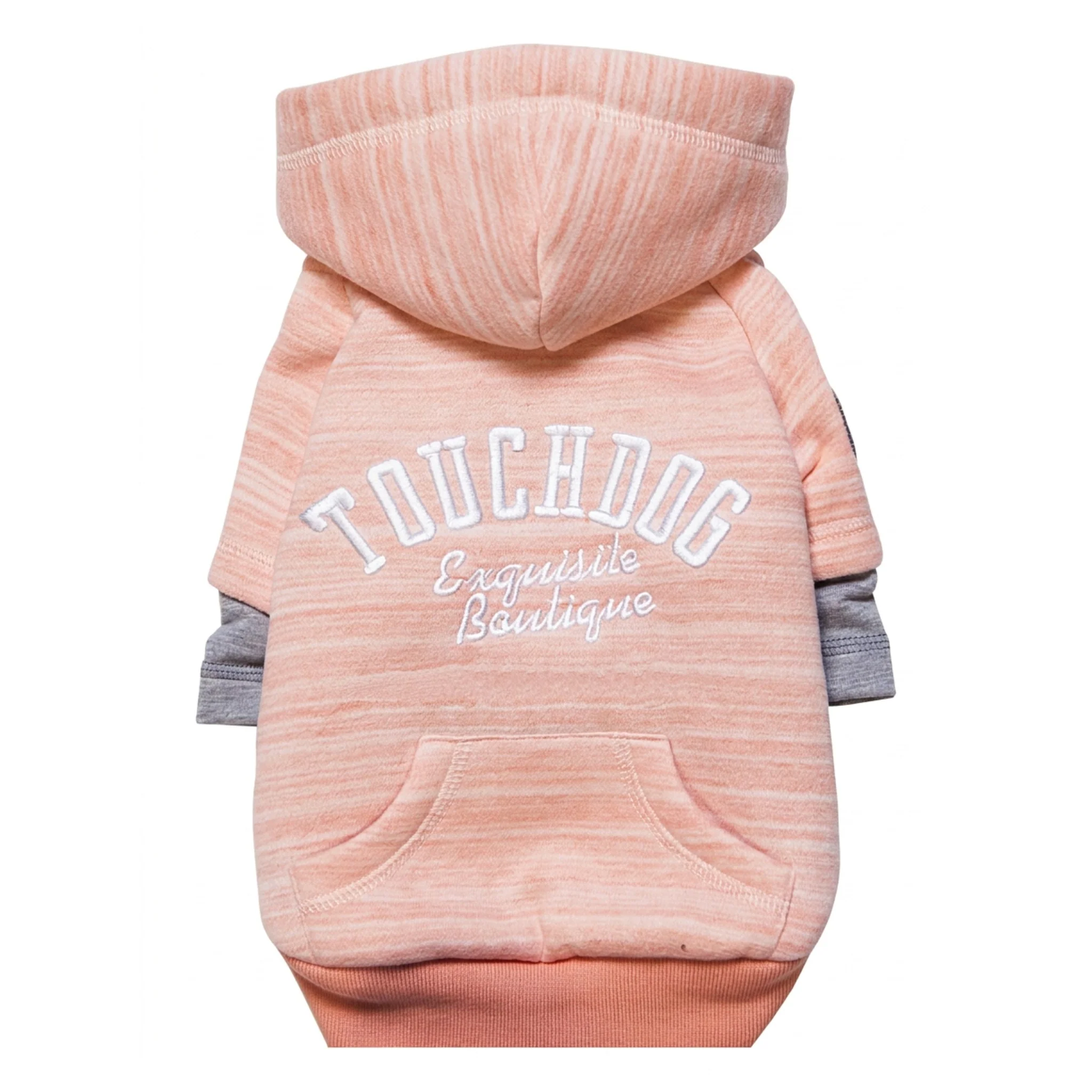 Functional Pet Life Touchdog Hampton Beach Designer Ultra Soft Sand-Blasted Cotton Pet Dog Hoodie Sweater Top-Quality
