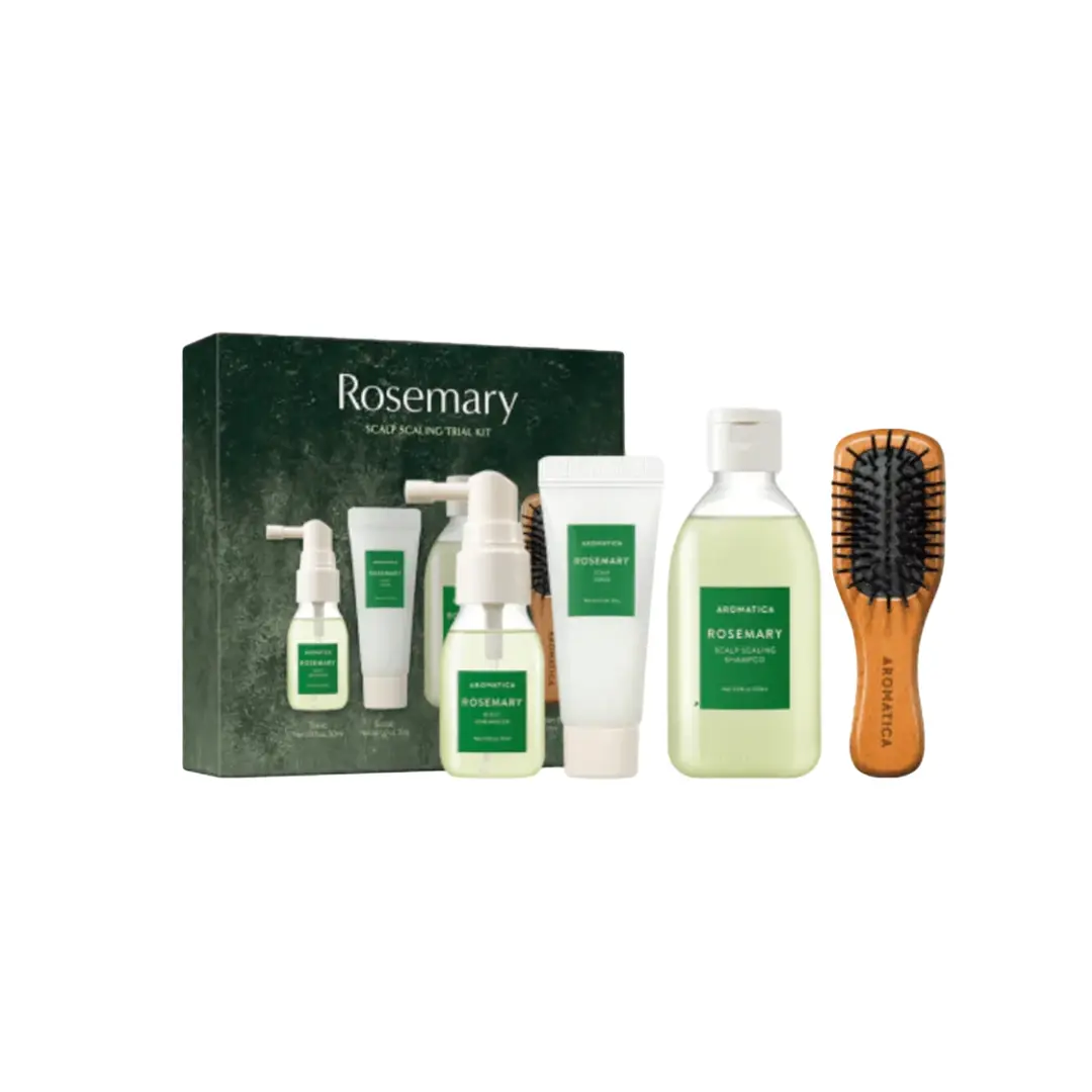 Safe AROMATICA Rosemary Scalp Scaling Trial Kit High-End