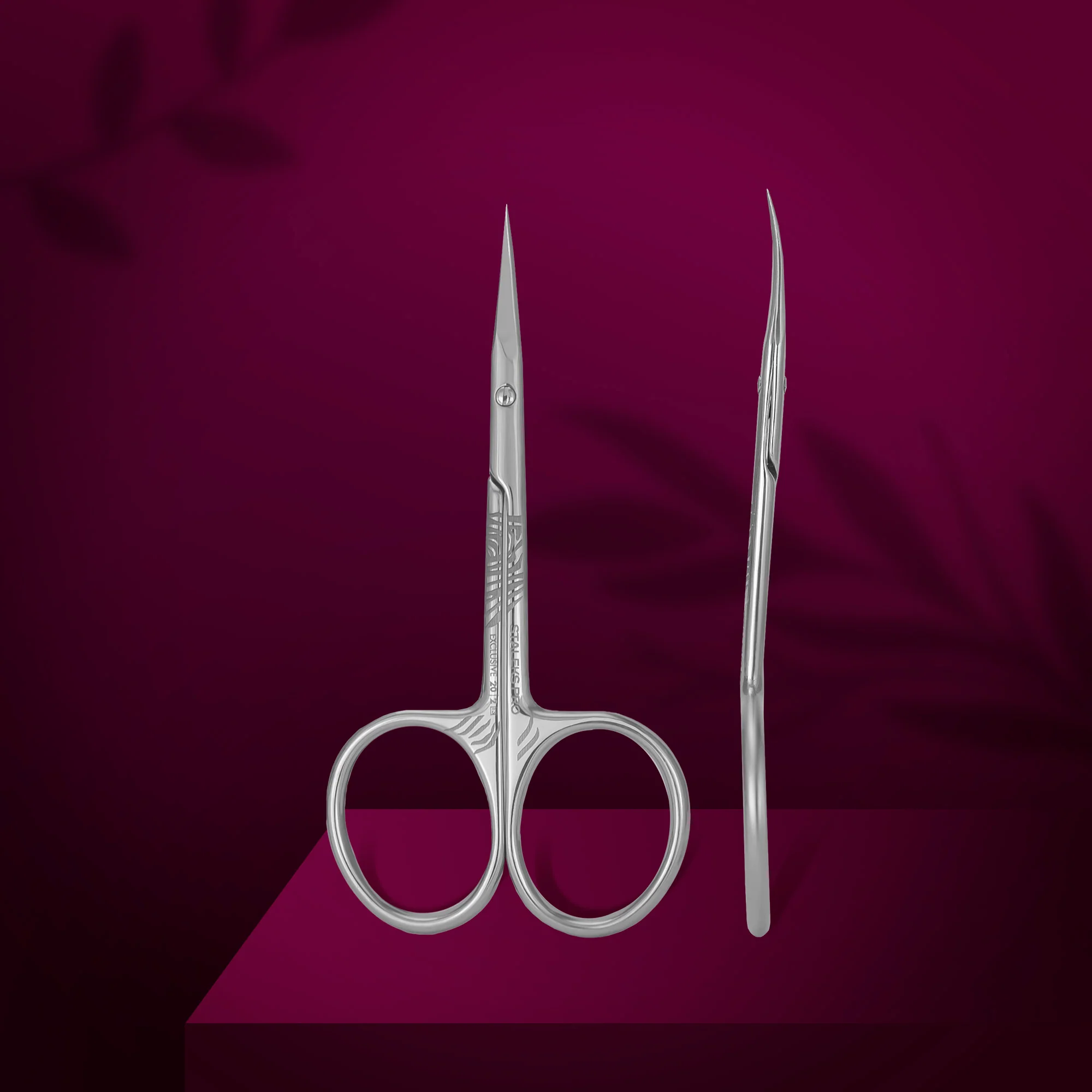 Original Design Staleks Pro Professional Cuticle Scissors EXCLUSIVE 20 Type 2 - Zebra SX-20 2z Trusted