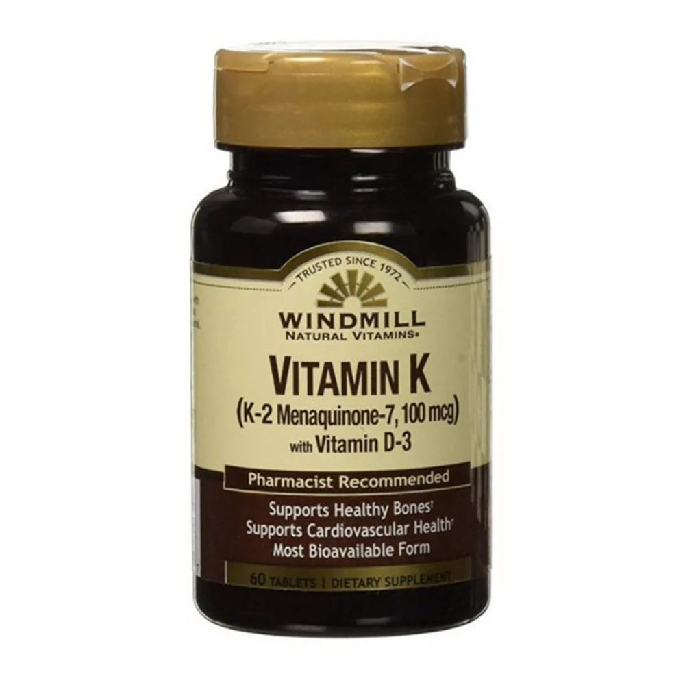 Top-Quality Windmill Natural Vitamins Vitamin K Tablets 60 Ea Sophisticated