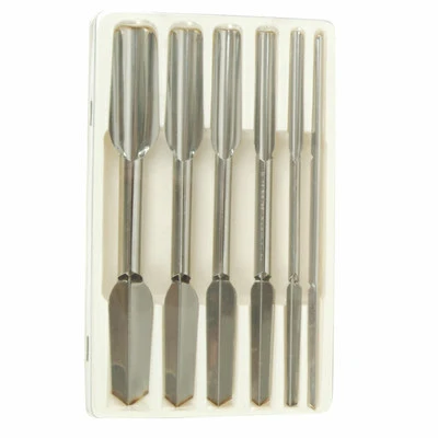 Genuine 6 Piece Stainless Steel Fruit Coring Apple Vegetable Corer Food Carving Tool Set Detailed
