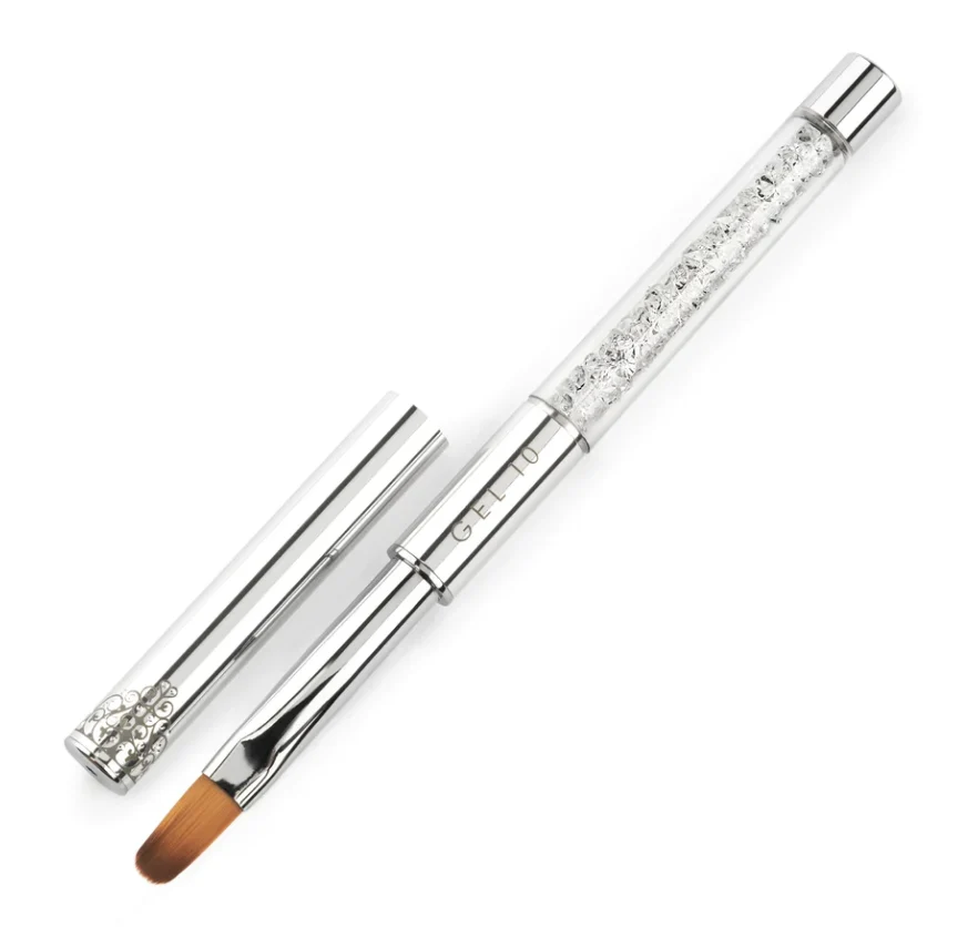 Modern Premium Crystal Gel Brush 10 Grand Oval Easy-to-Use