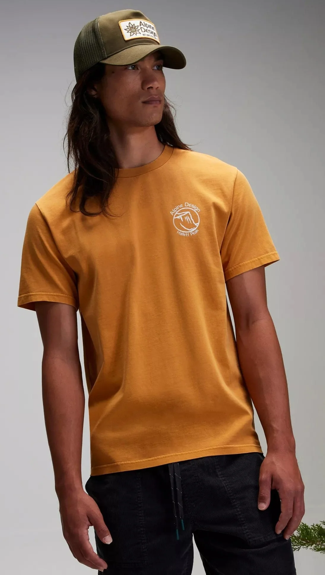 Top-Quality Alpine Design Men's Ad Hike Ss Short Sleeve Graphic Upf 30 T-Shirt Secure