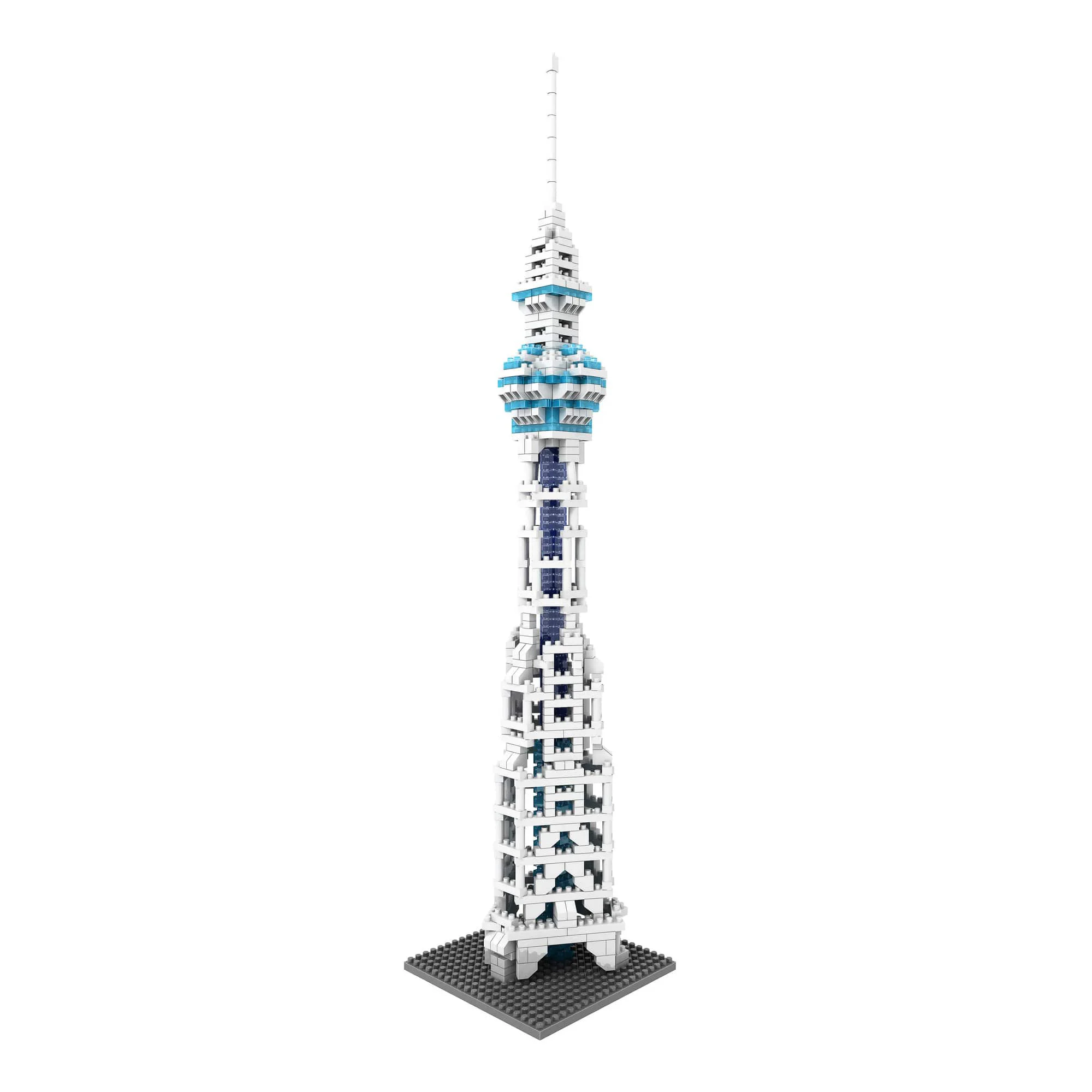 Next-Generation Tokyo Skytree In Tokyo Japan Micro Block Set With 620 Bricks Smooth