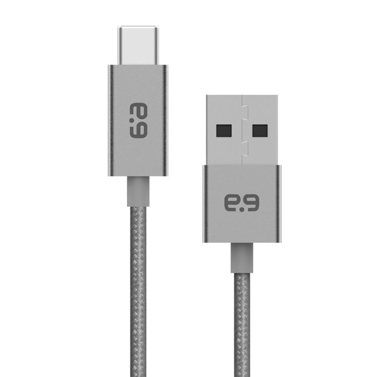 Top-Quality Puregear - Braided Usb-A to Usb-C Cable - Space Gray 10 Ft Professional