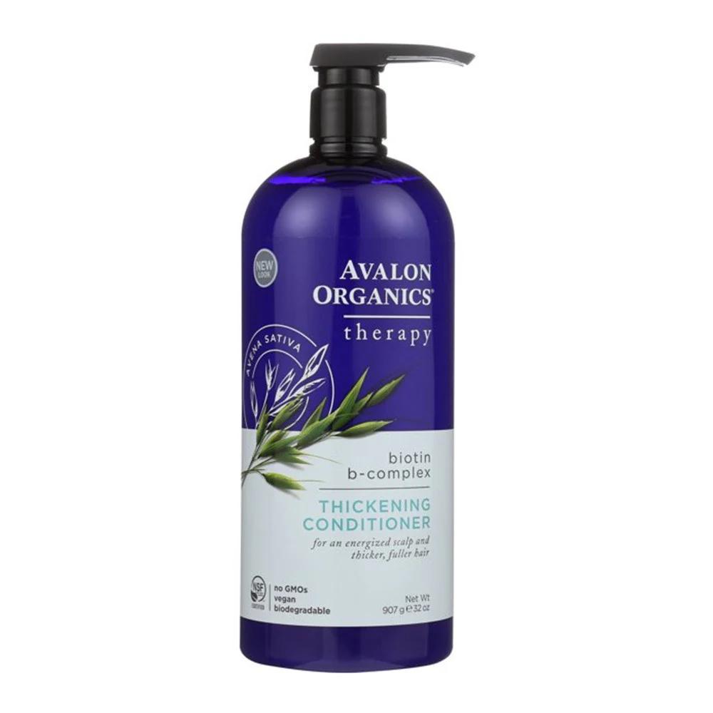 Convenient Avalon Organics Biotin B-Complex Therapy Thickening Conditioner 32 Oz User-Friendly
