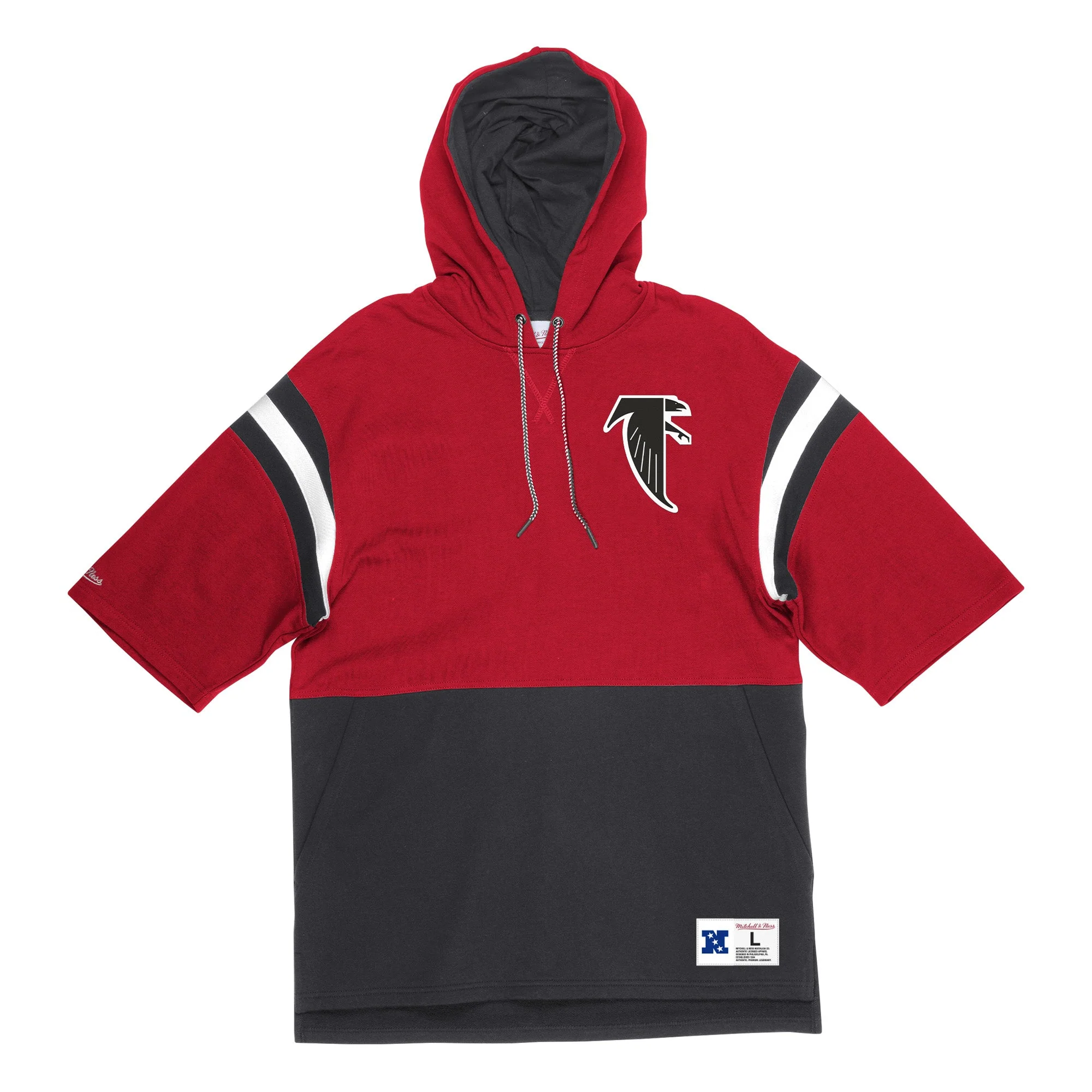 Authentic Mitchell Ness Men's NFL Training Room S S Hoody Atlanta Falcons Hoodies Quality