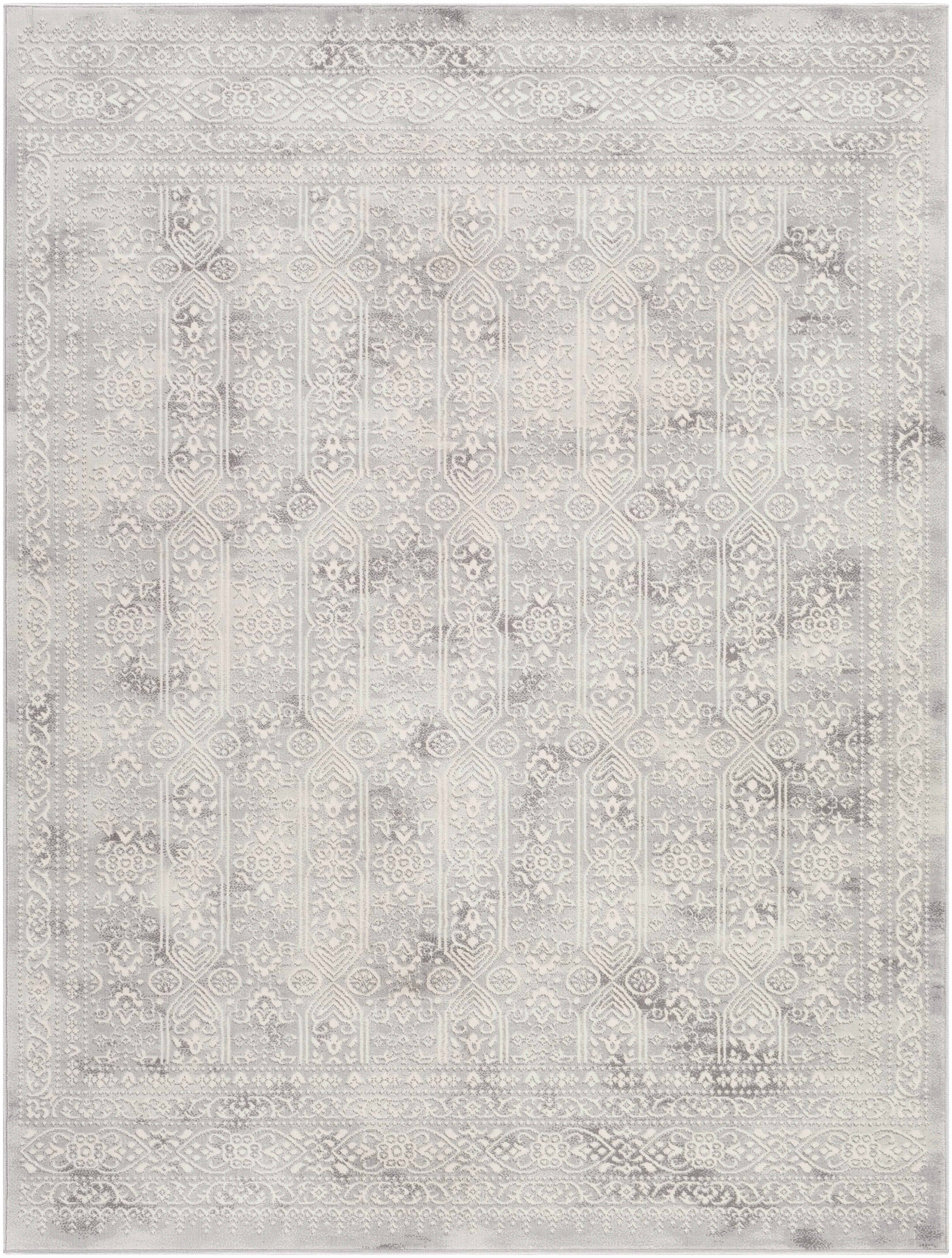 Expertly Made Michie Gray Area Rug Carefully Designed