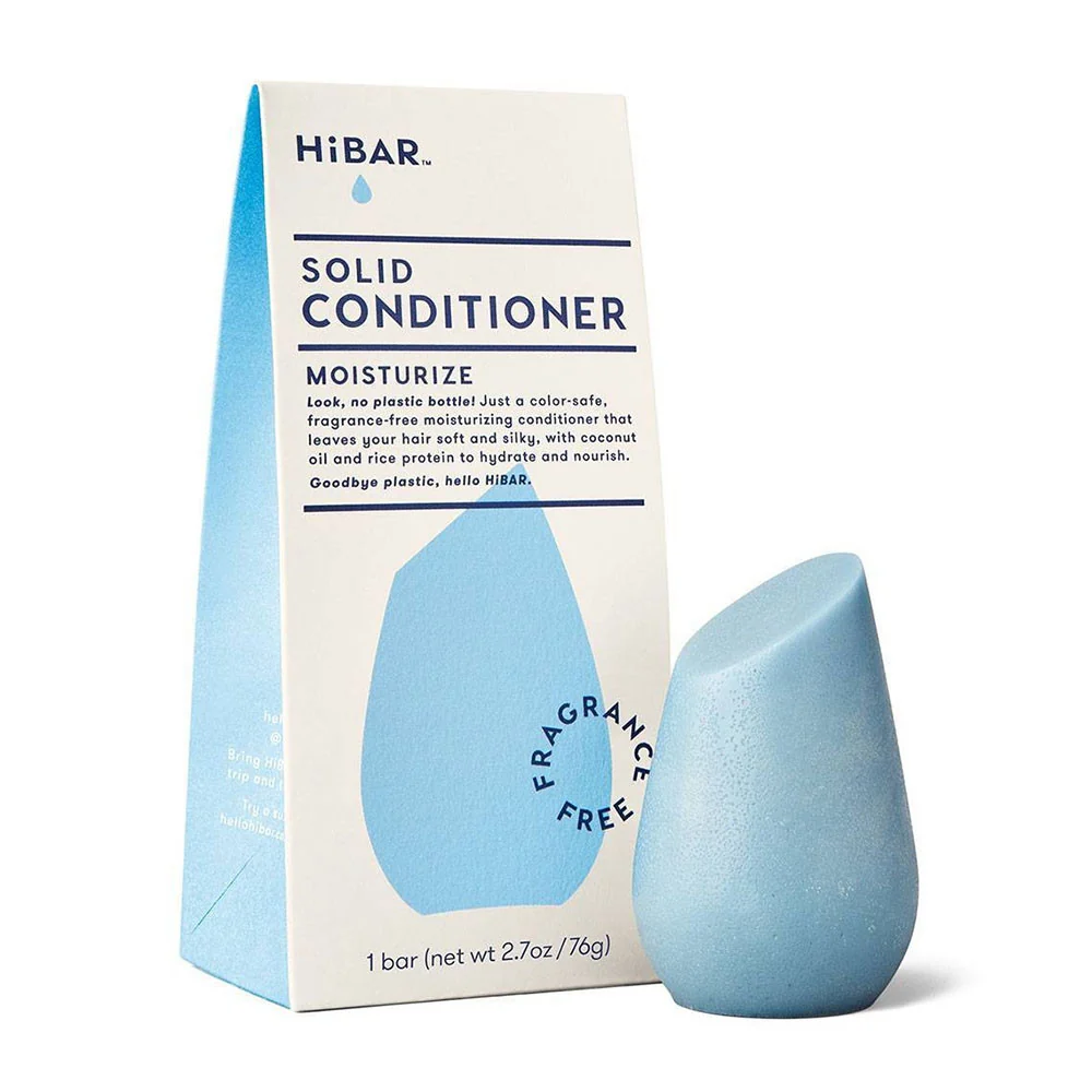 Clean HiBar Moisturize Solid Conditioner Bar Fragrance 2.7 Oz Practical