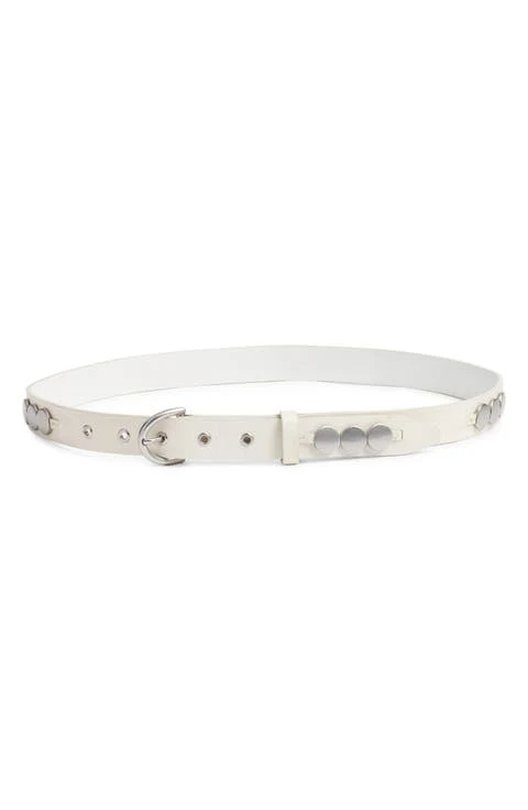 Convenient Rag Bone Luna Belt in Antique White Casual
