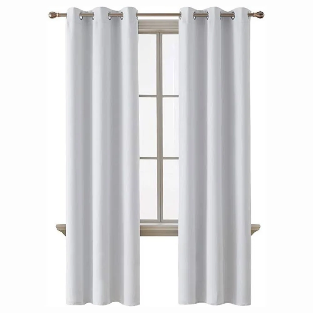 Convenient Thermal Insulated Blackout Heat Blocking Curtains Comfortable