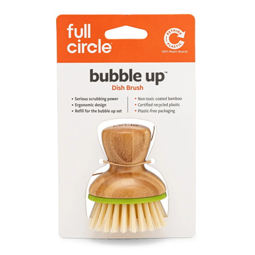 Smooth Full Circle Bubble Up Dish Brush Assorted 1 Ea Durable