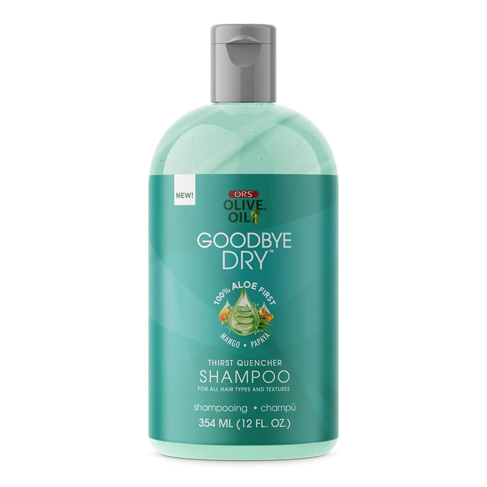 Certified ORS Olive Oil Goodbye Dry Thirst Quencher Hair Shampoo 12Oz 354ml Crafted
