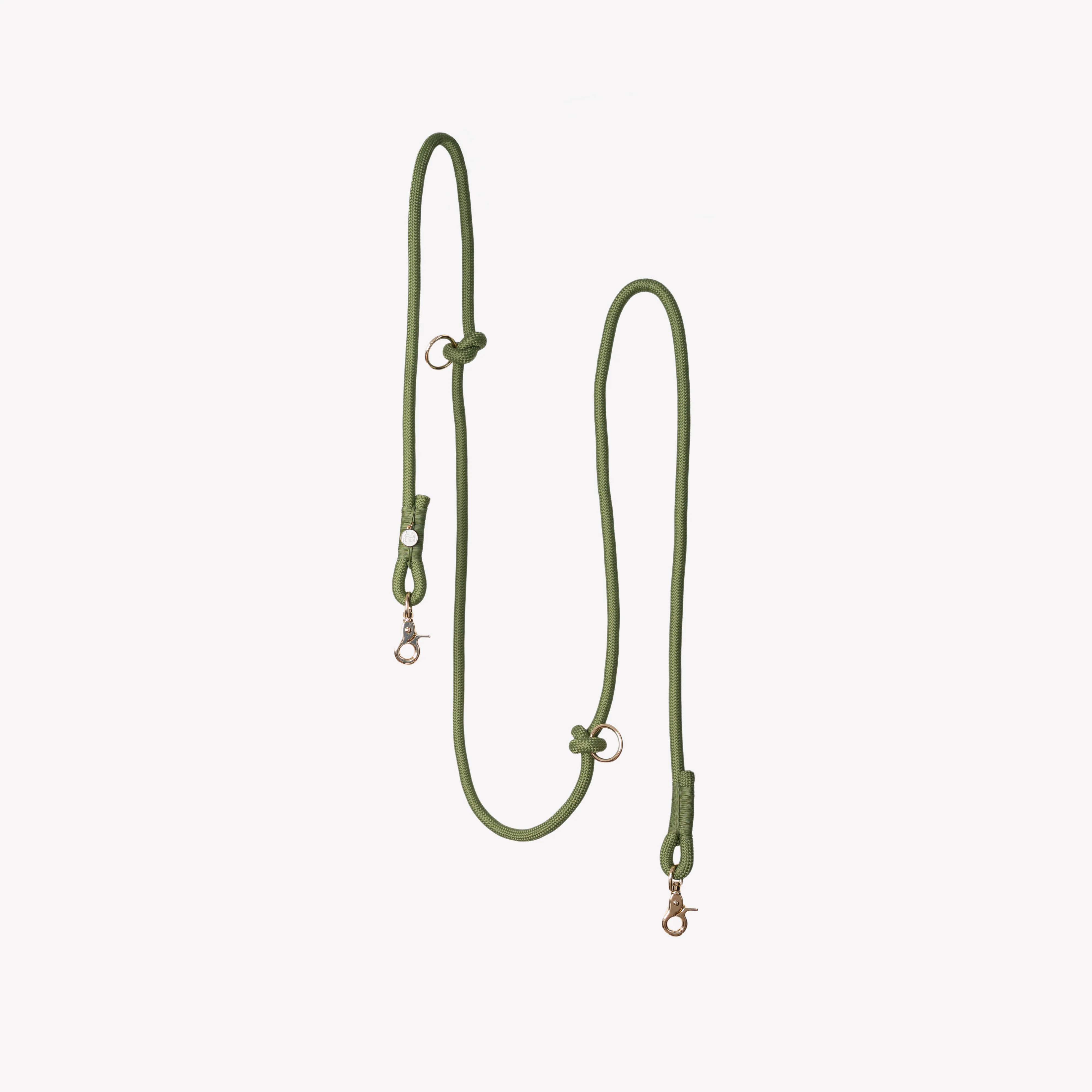Casual 'Green' - Hands Braided Leash Dependable