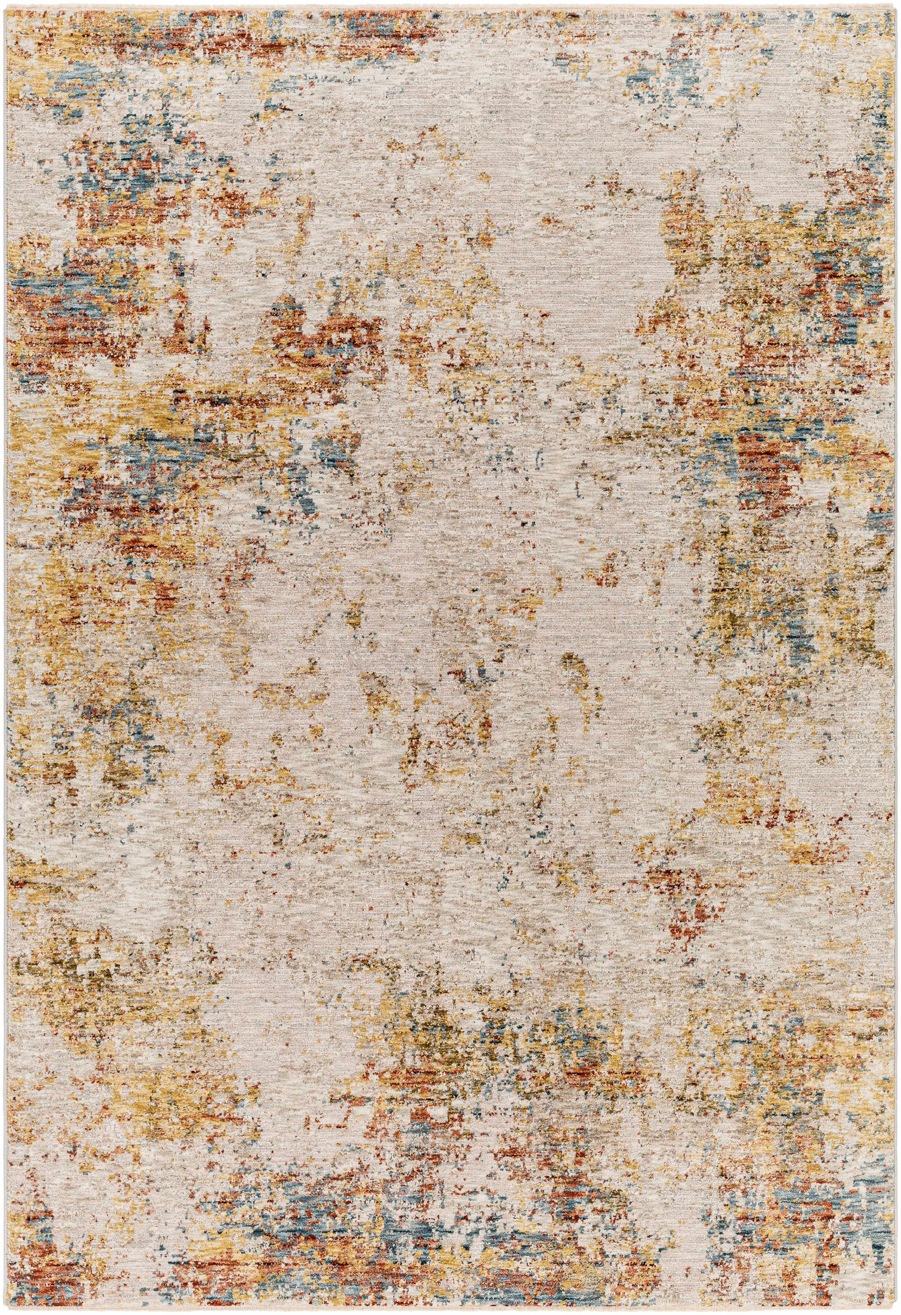 Fine Middelburg Rock Pattern Luxe Area Rug Versatile